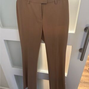 Hugo Buscati Tan Straight Leg Women's Pants